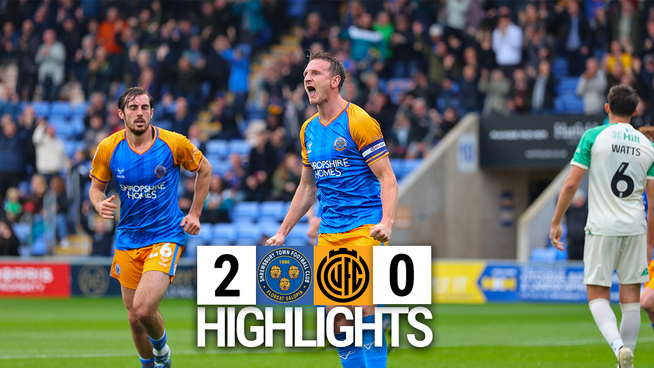Highlights | Town 2-0 Cambridge