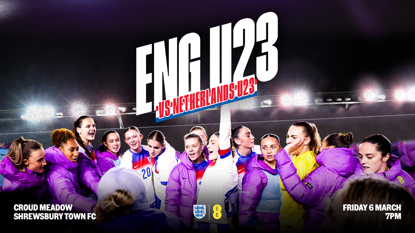 The Croud Meadow hosting England Women Under-23s fixture in March