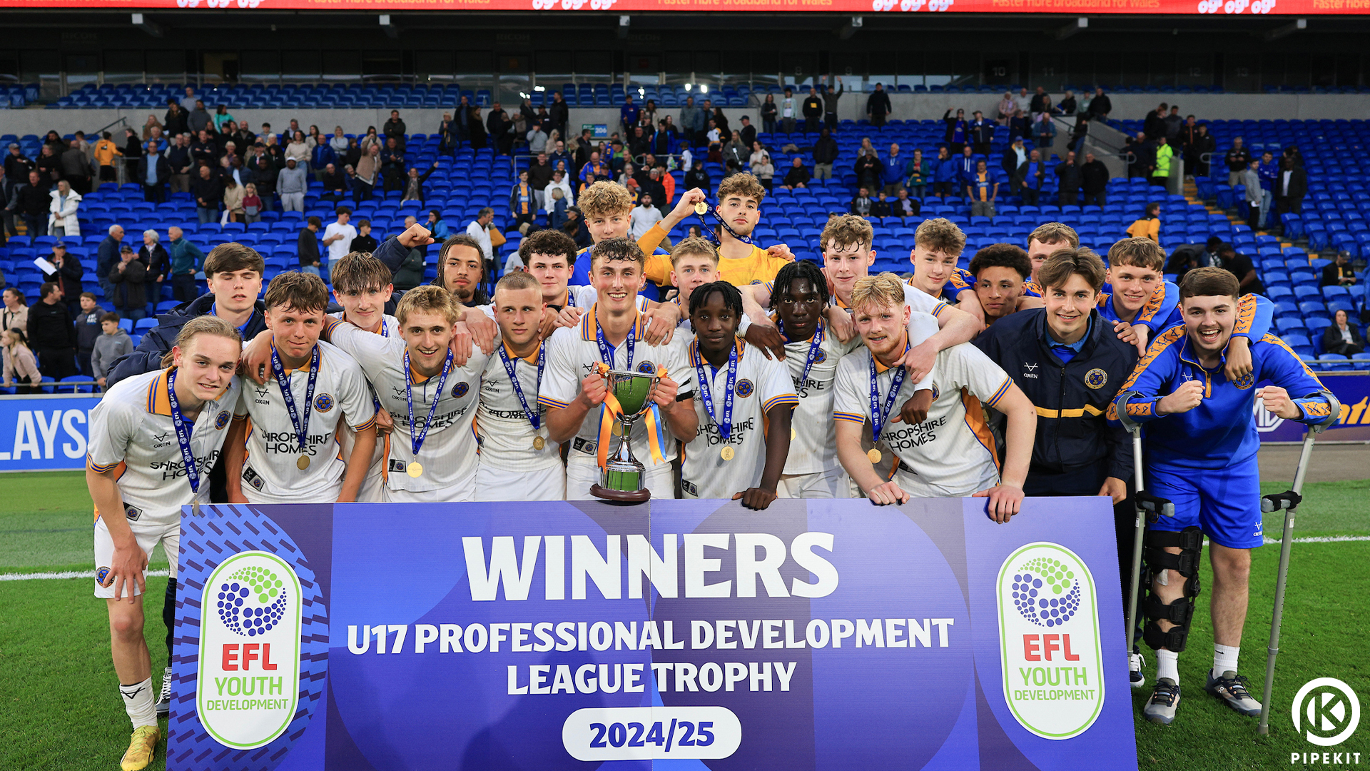Under-17s drawn away at Crewe in PDL Cup