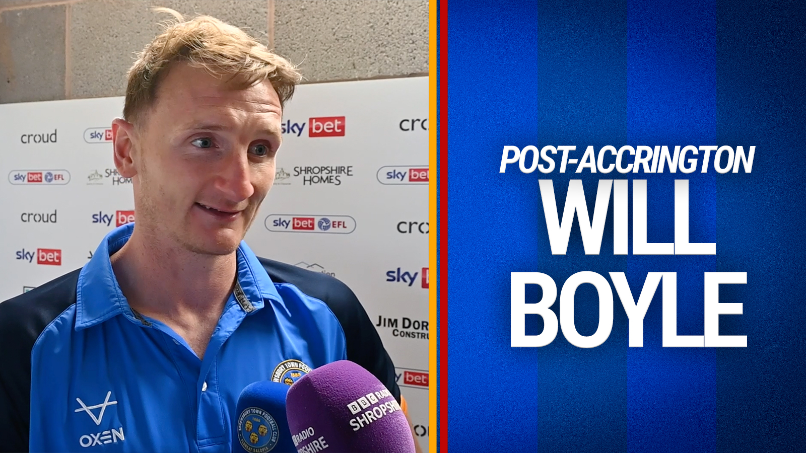 Post-Accrington Stanley | Will Boyle