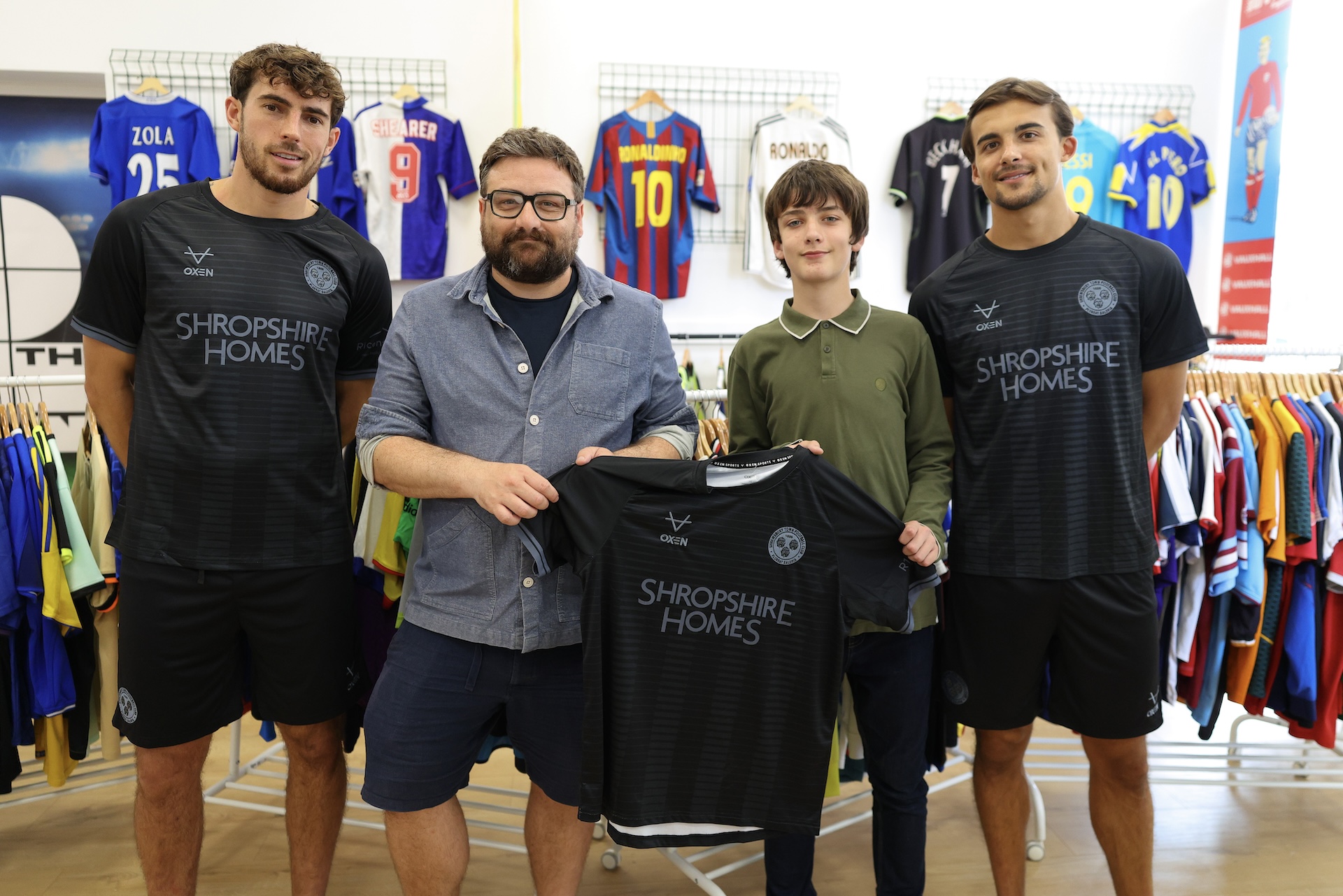 Gallery | Town launch third kit with The 12th Man