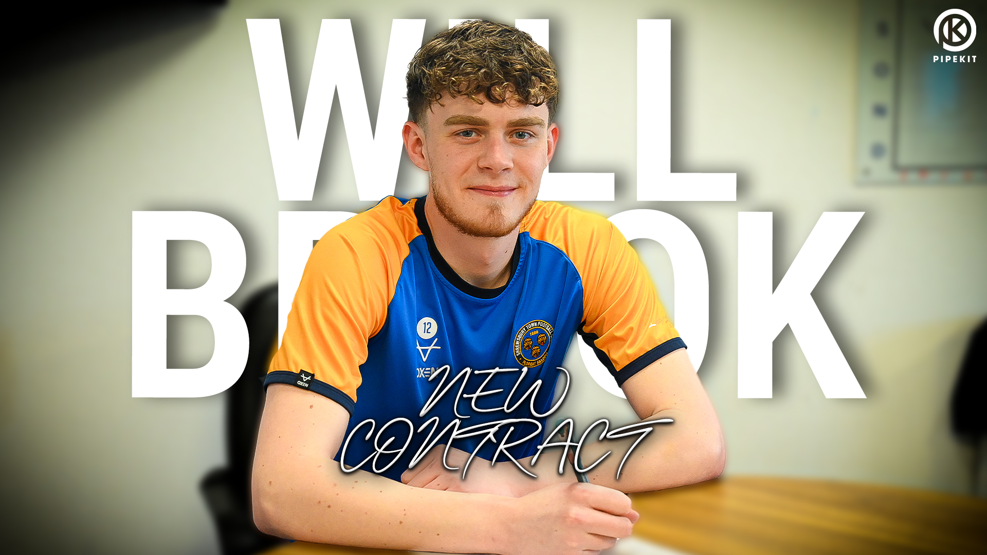 Will Brook signs new 2.5 year deal with Shrewsbury