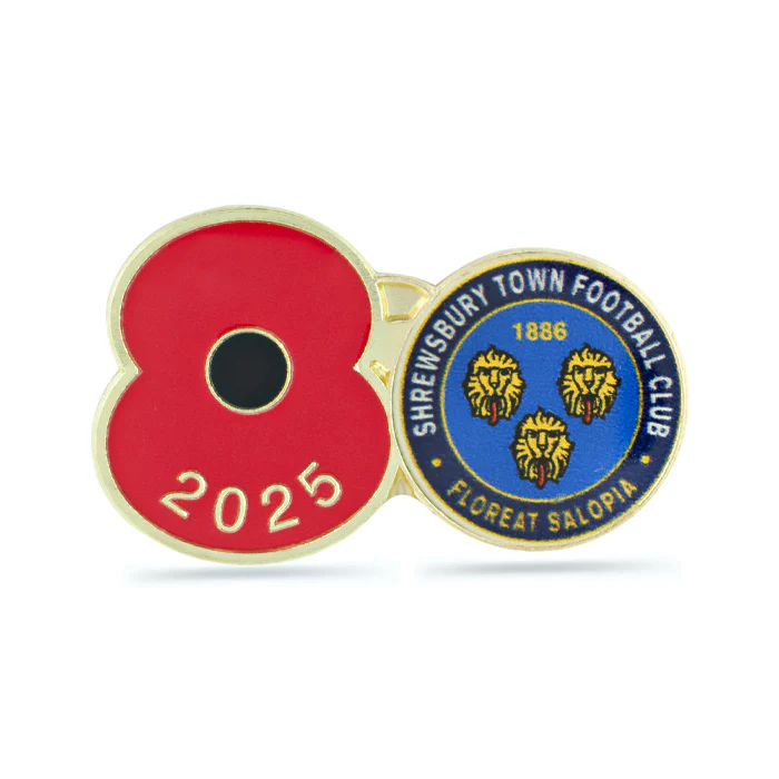 Poppy pin badges now available for purchase