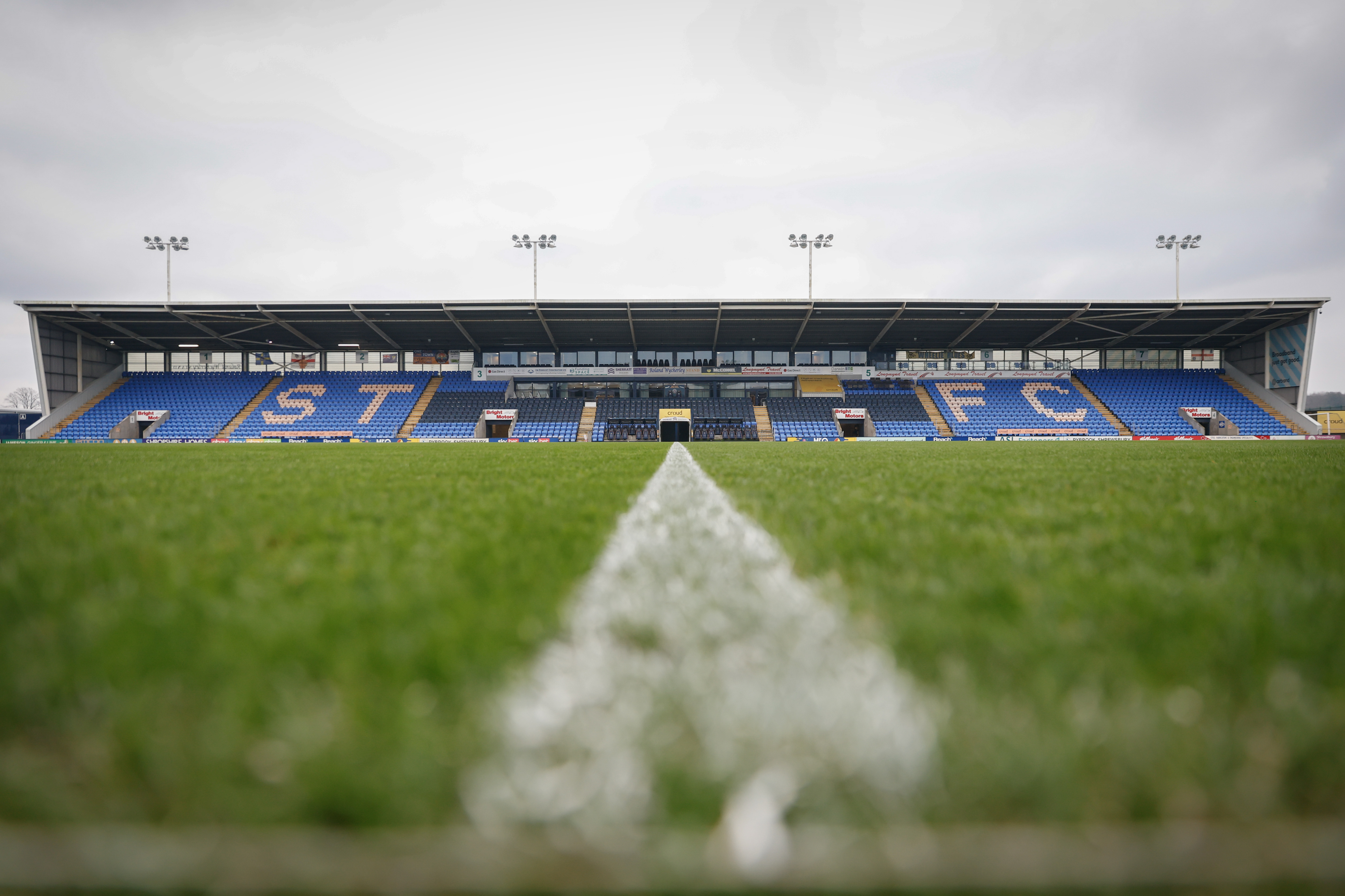Pop-up Club Shop in family stand closed today