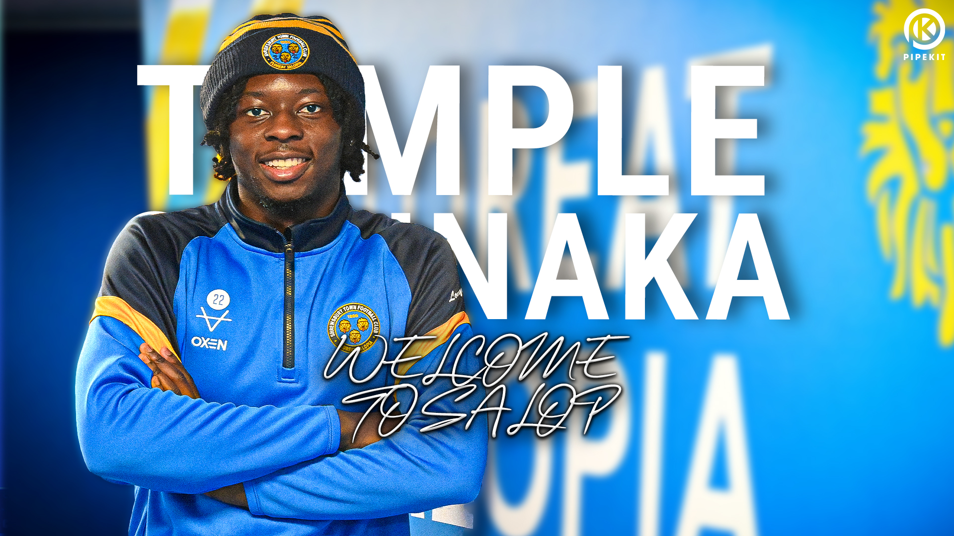 Shrewsbury bring in Temple Ojinnaka on loan