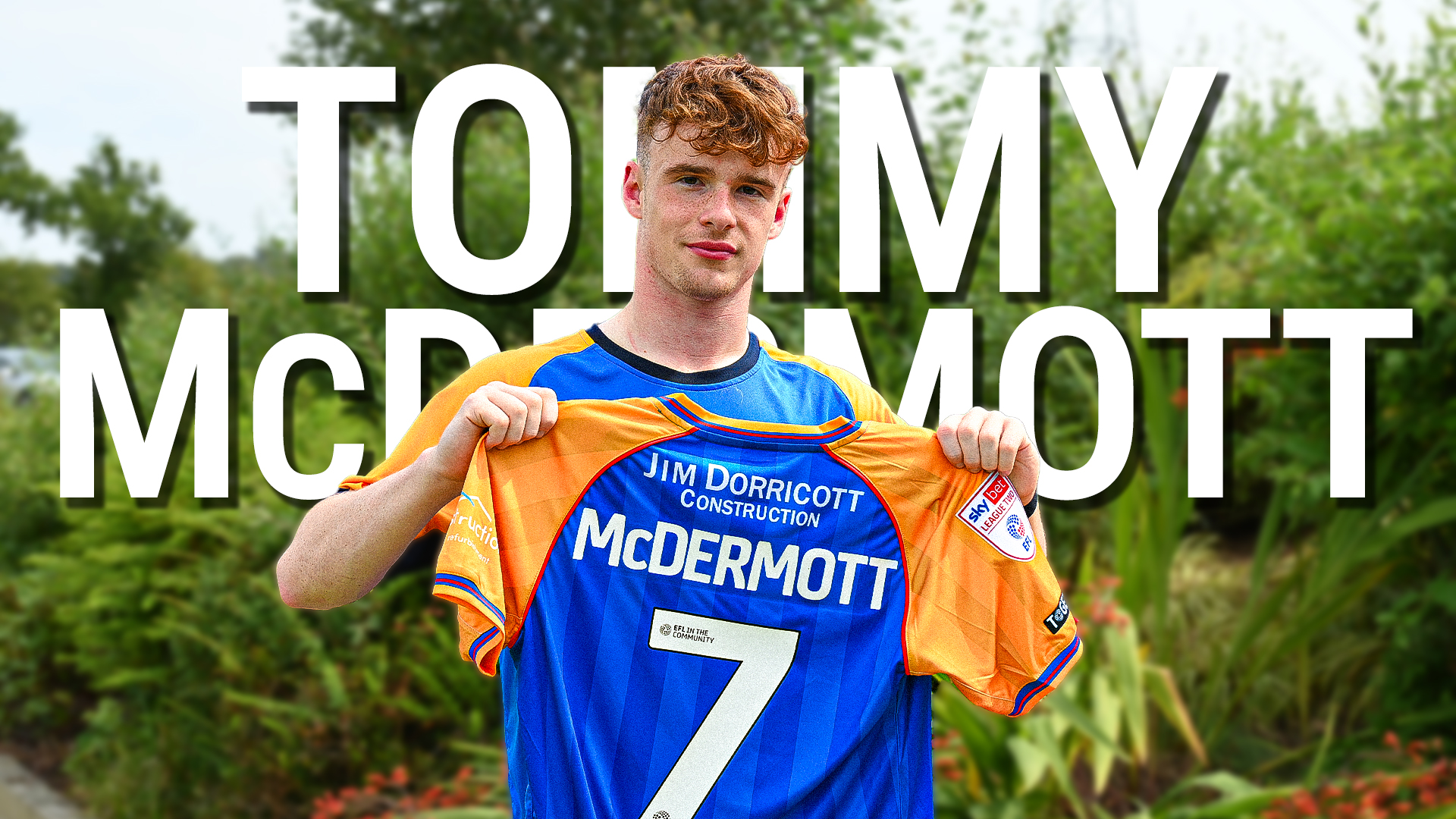 Shrewsbury Town snap up Tommy McDermott on loan from Burnley