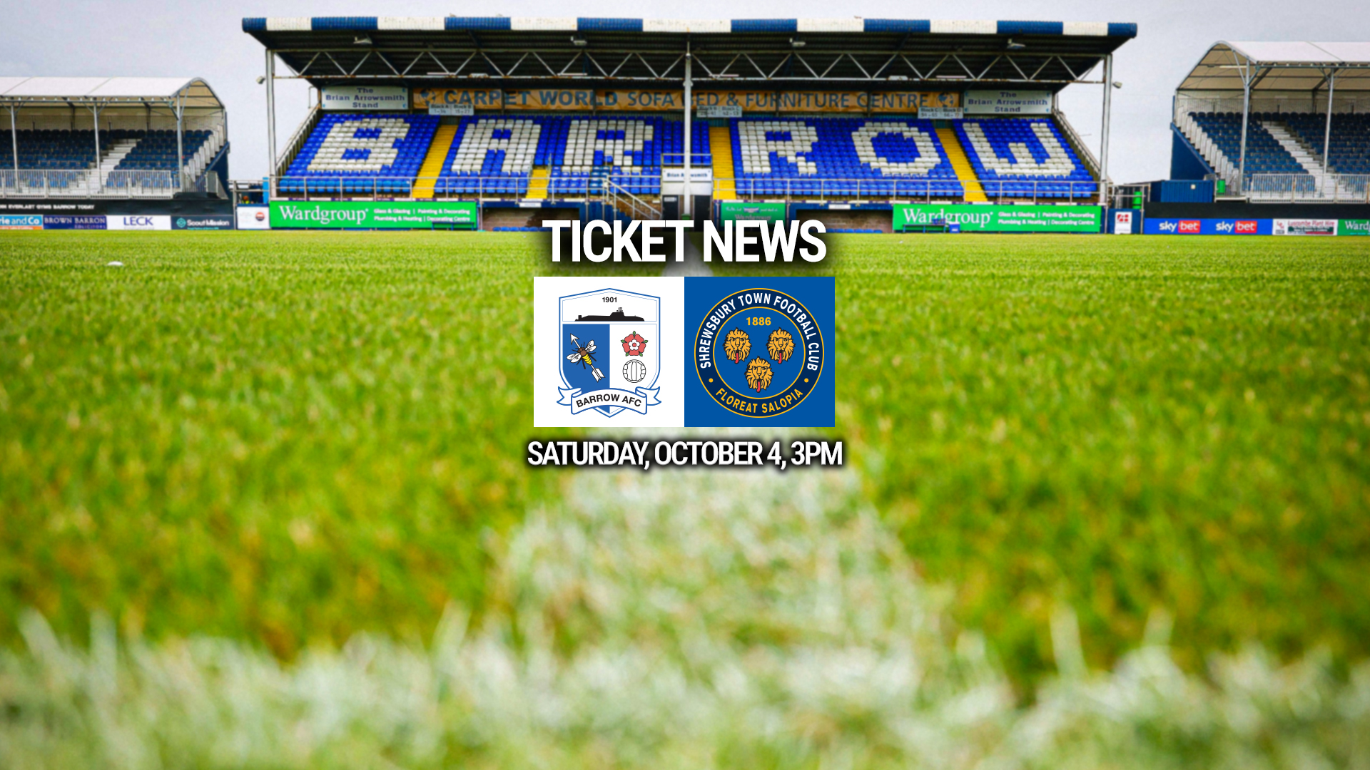 Ticket Details | Barrow