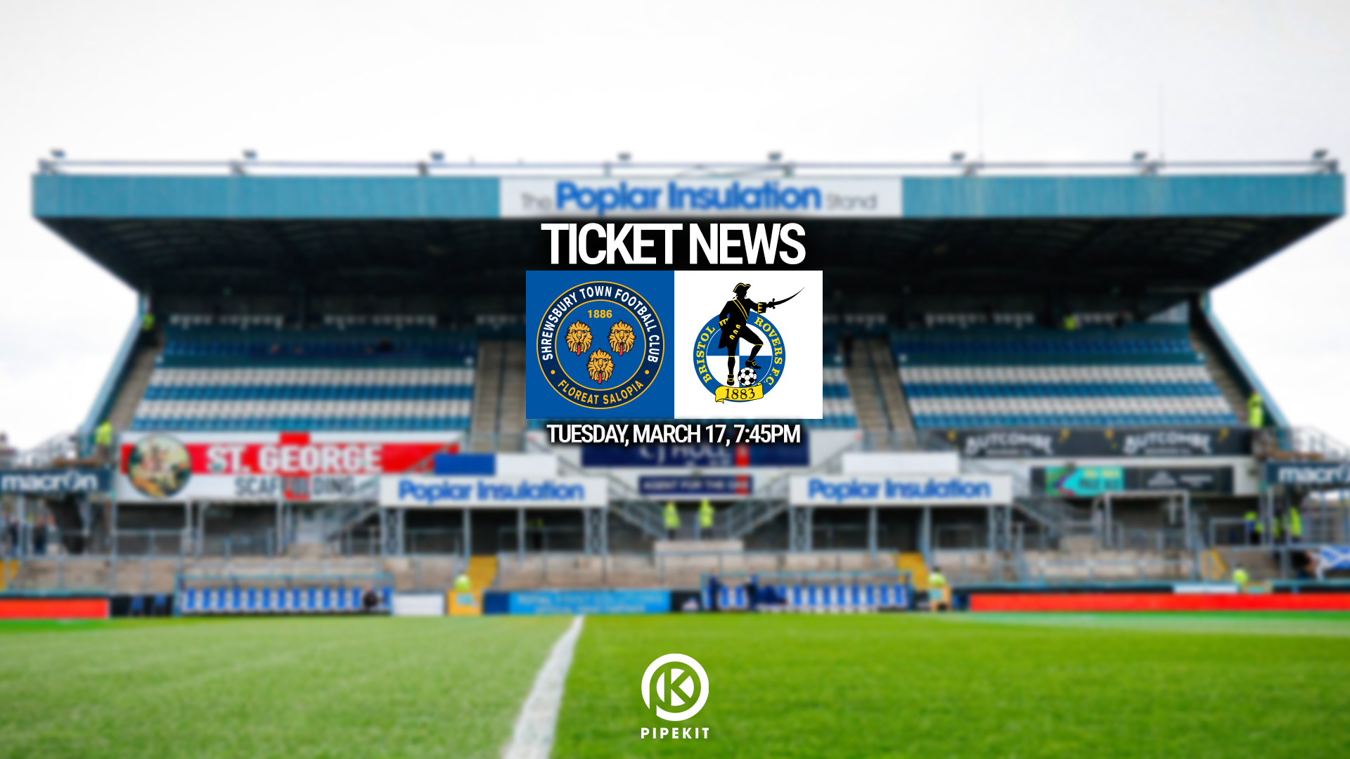 Ticket Details | Bristol Rovers (A)