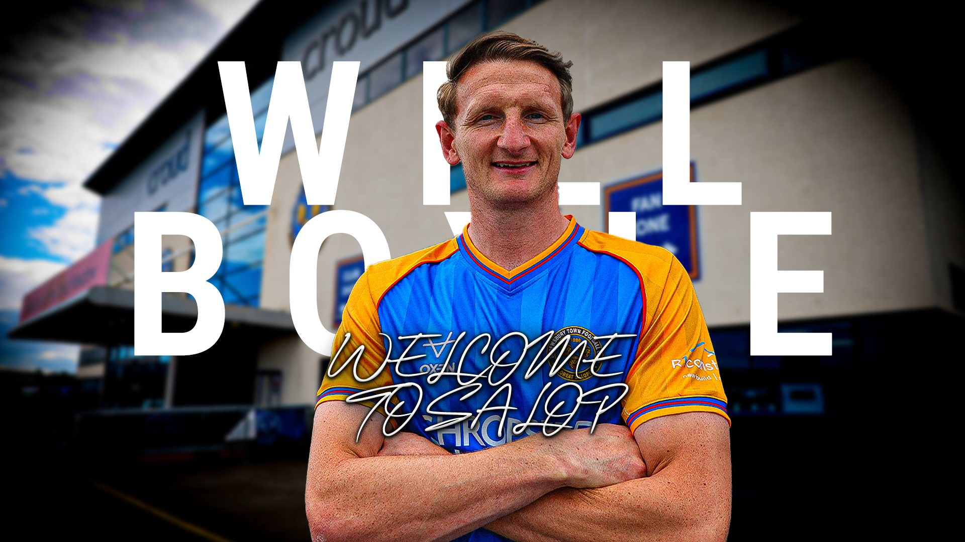 Shrewsbury Town land Will Boyle