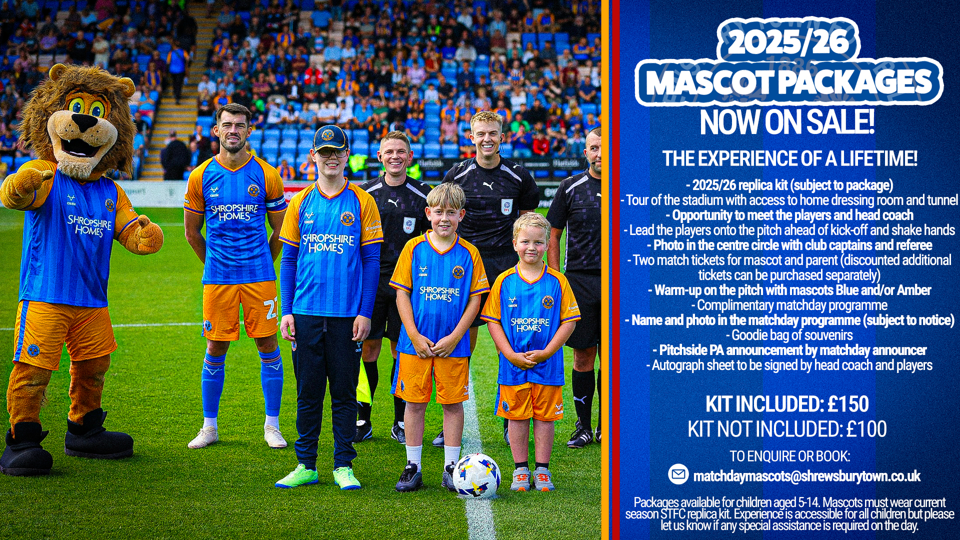 Secure your mascot place!