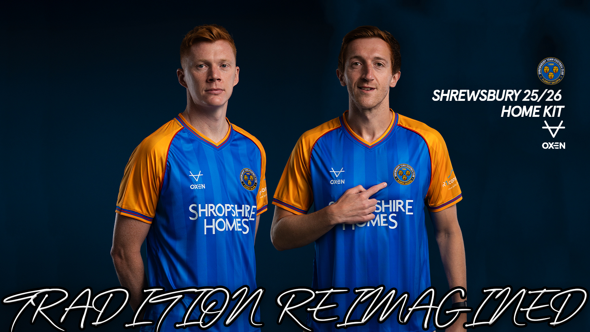 Tradition Reimagined - buy your 2025/26 home shirt now!