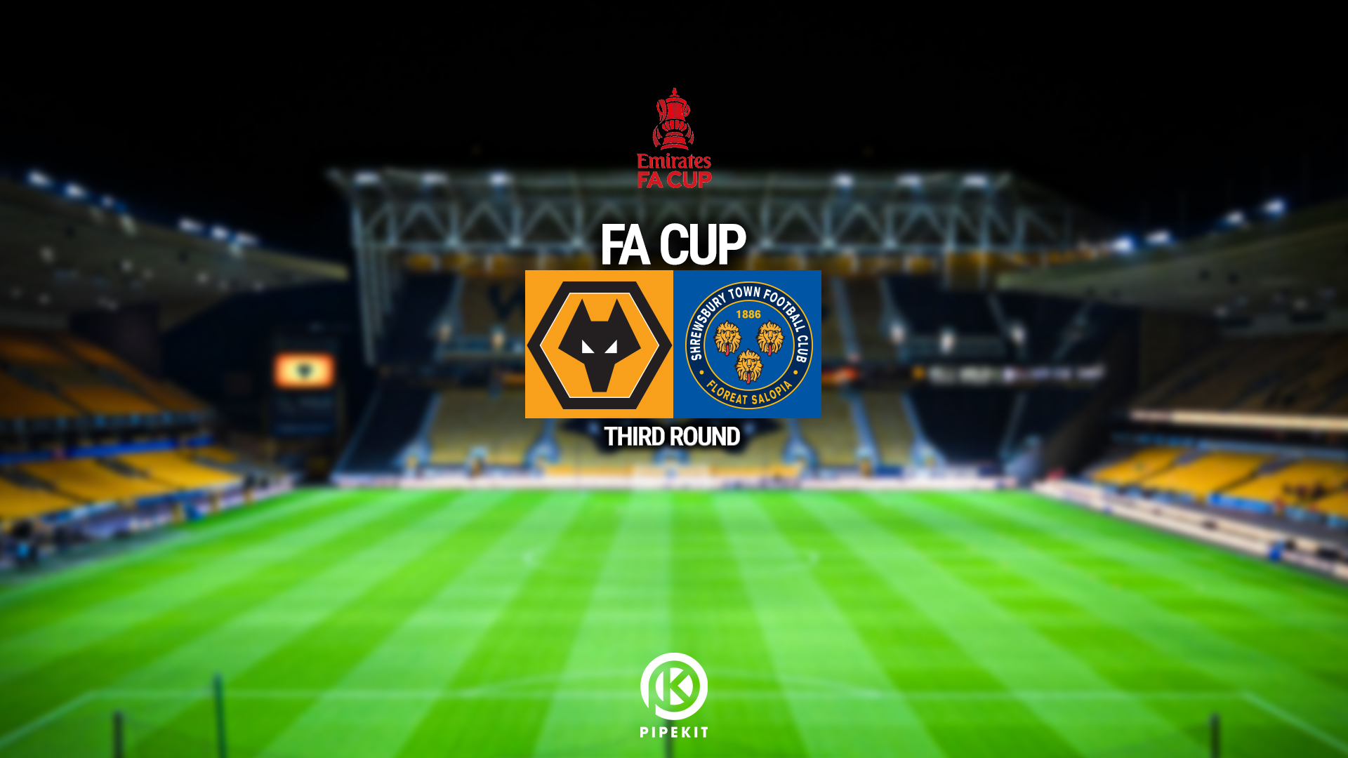 Town to travel to Wolves in FA Cup third round!