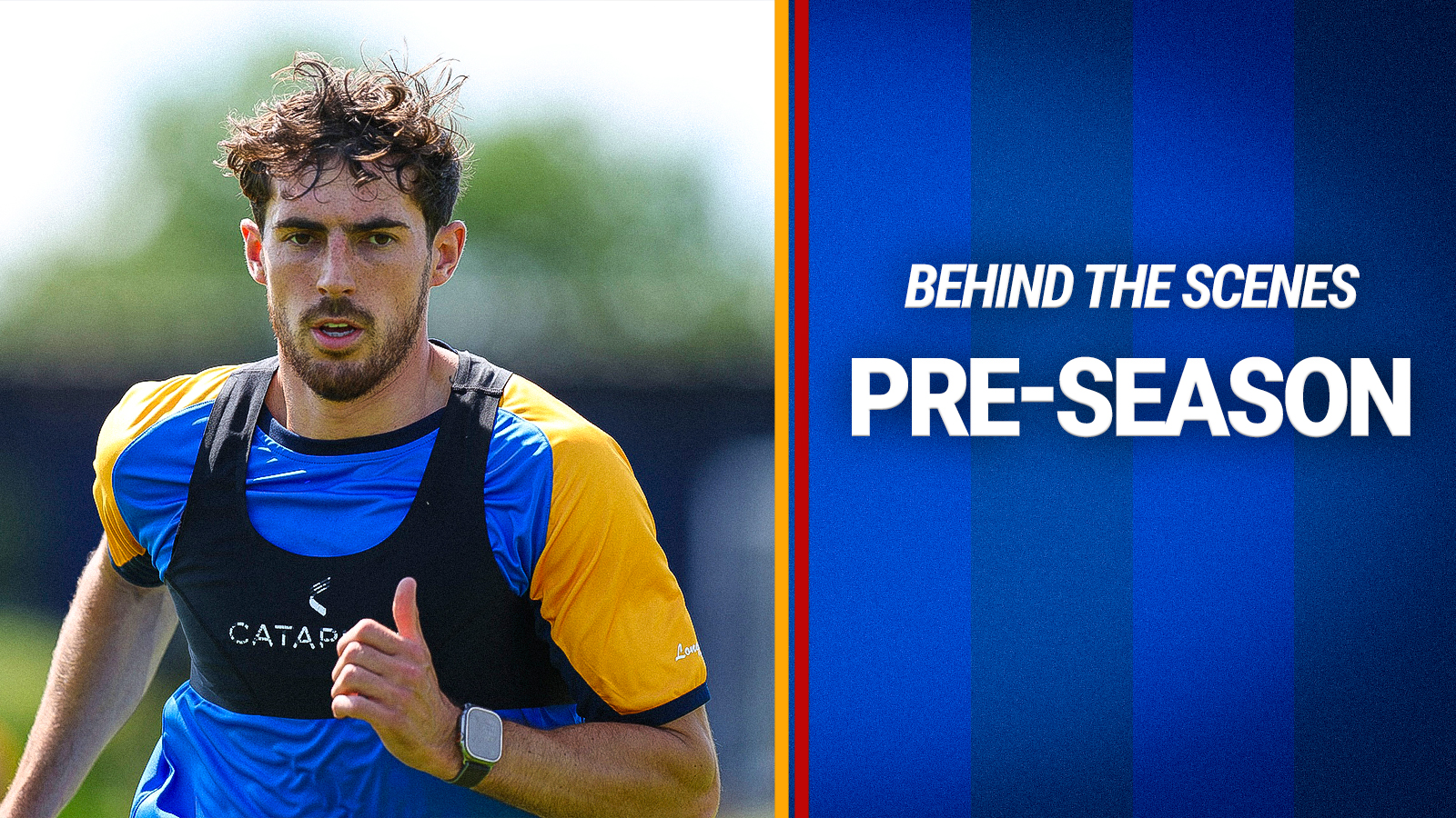 Go behind the scenes at pre-season!