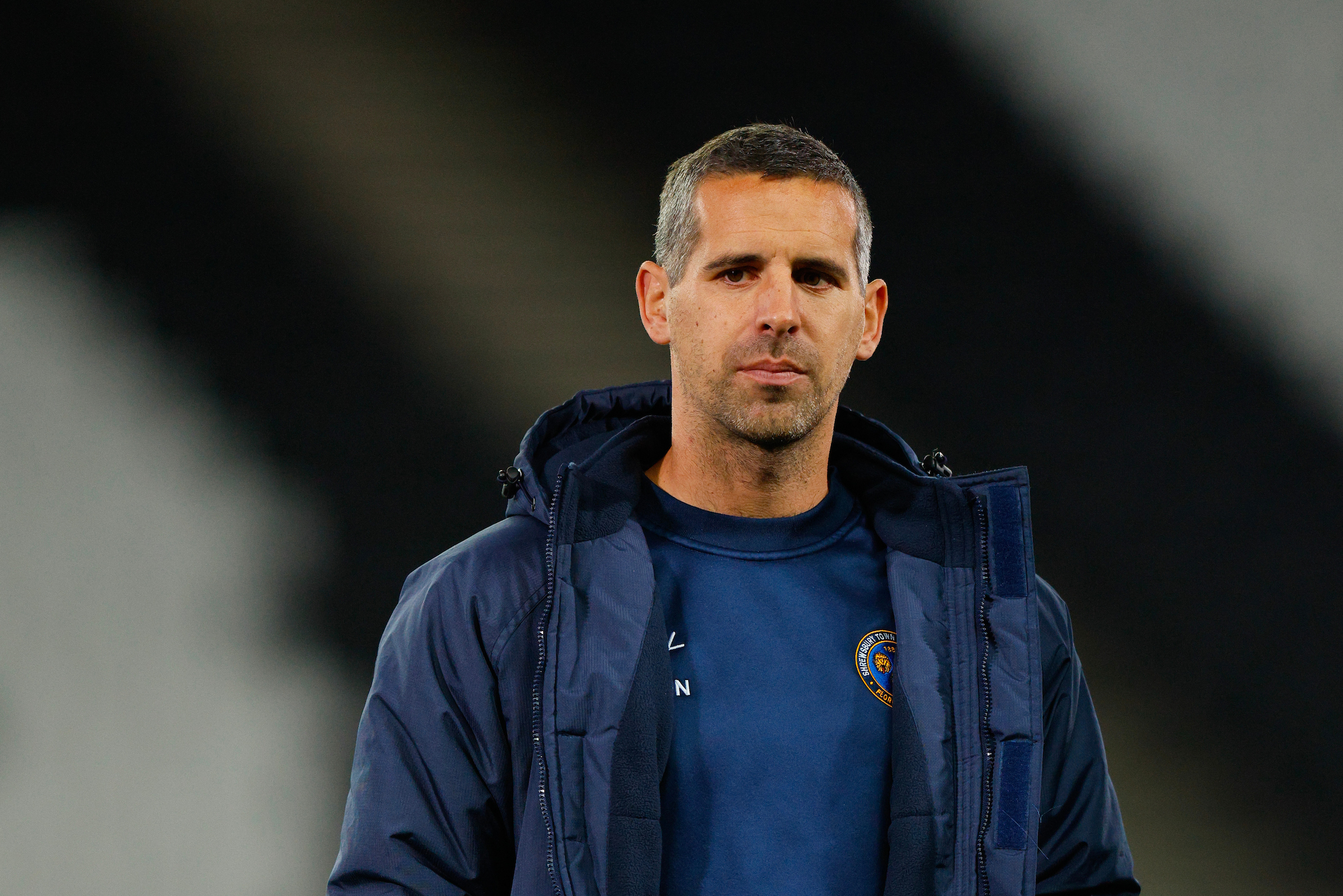 Sean McAllister ahead of Shrewsbury Town under-18s v AFC Wimbledon in the National Final