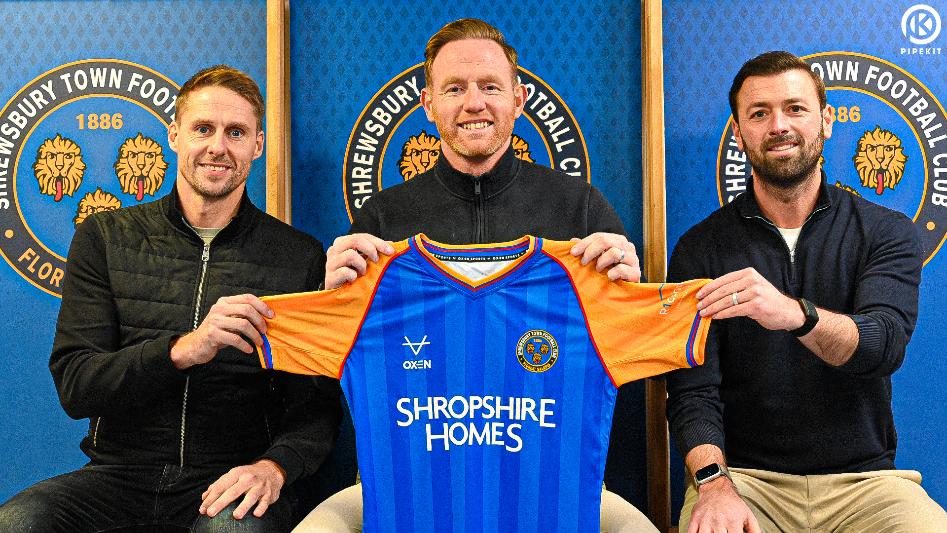 Shrewsbury Town appoint new management team of Gavin Cowan, Dave Edwards and Jamie Haynes
