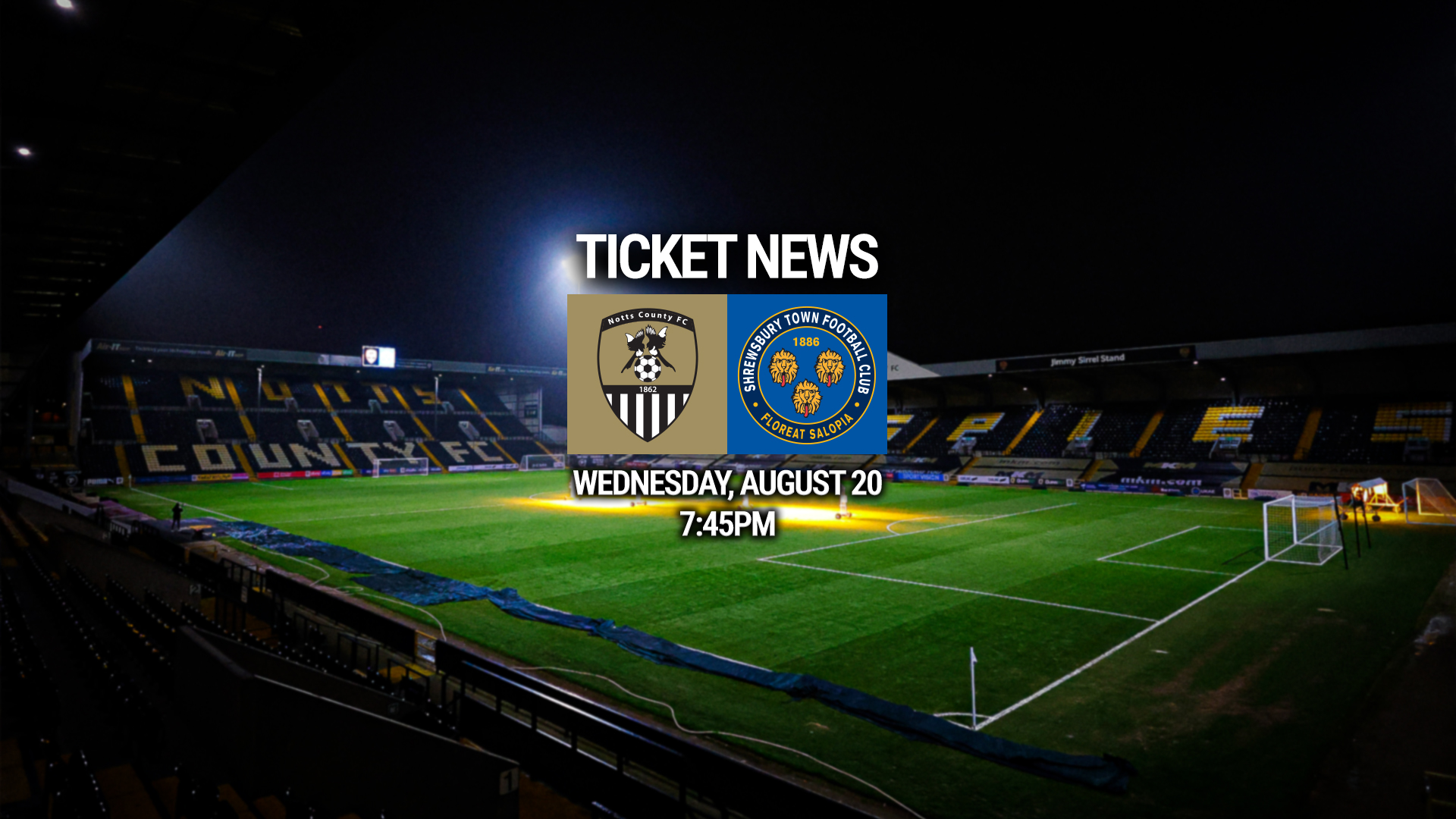 Ticket Details | Notts County