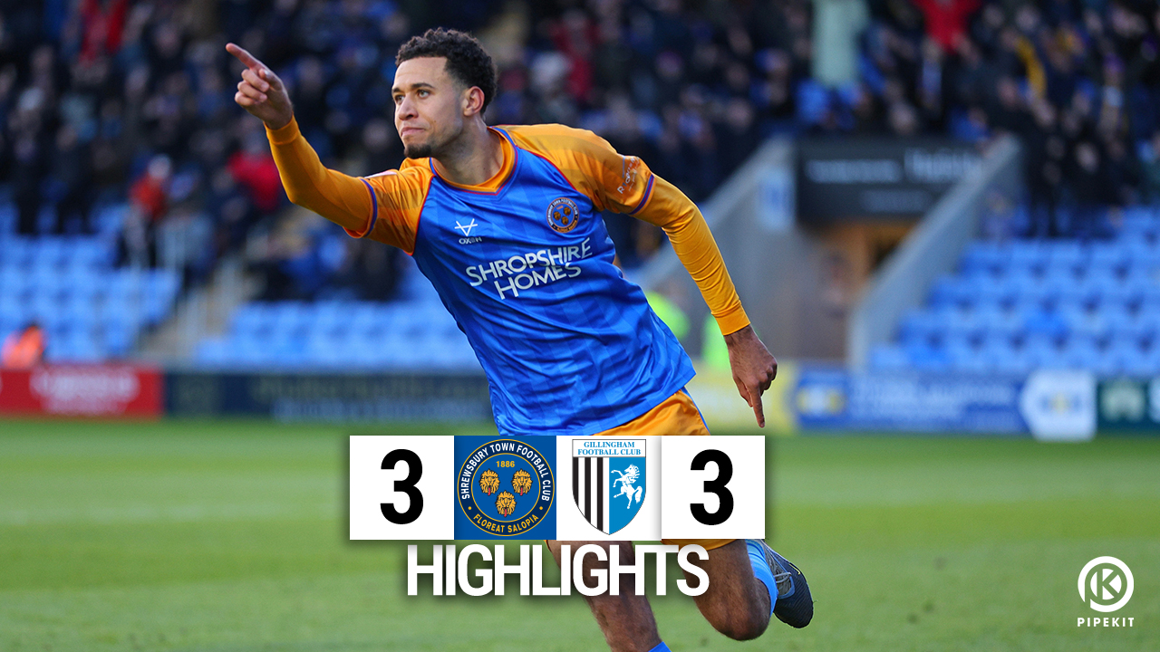 Highlights | Town 3-3 Gillingham