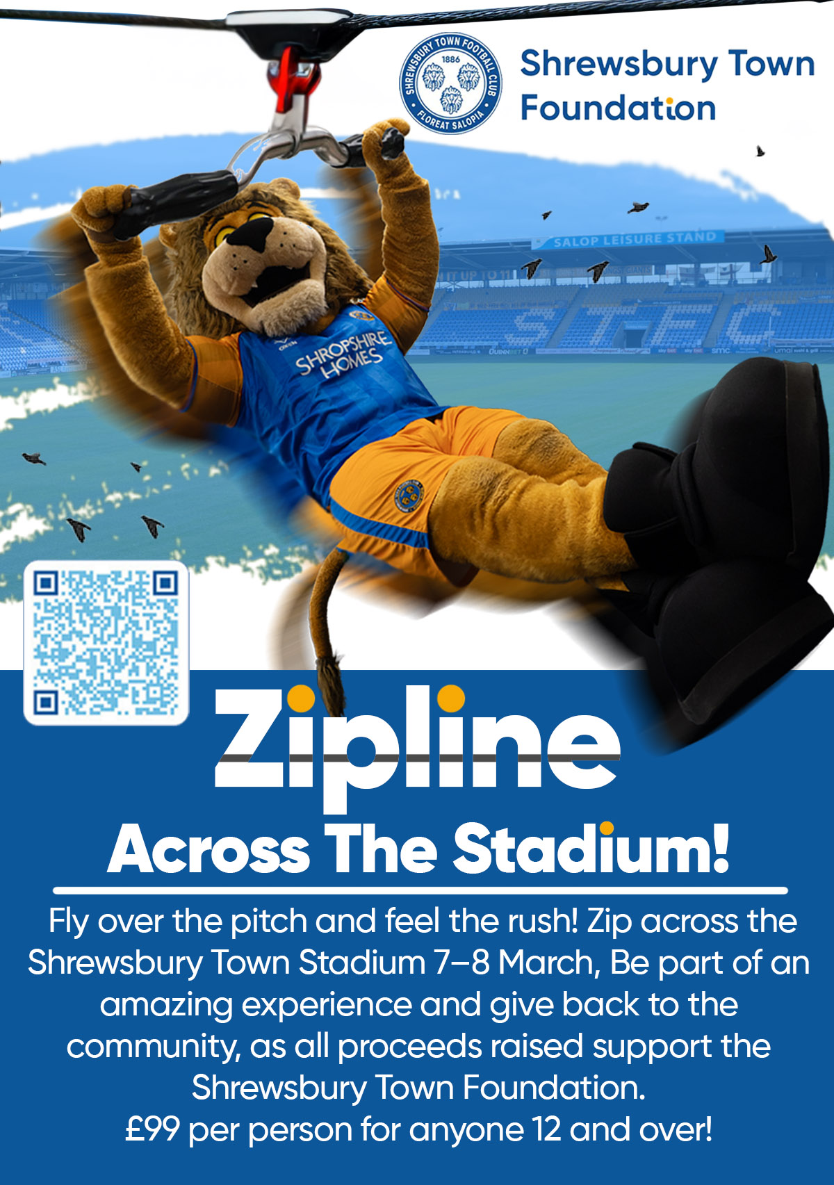 Sign up for our Zipline experience!
