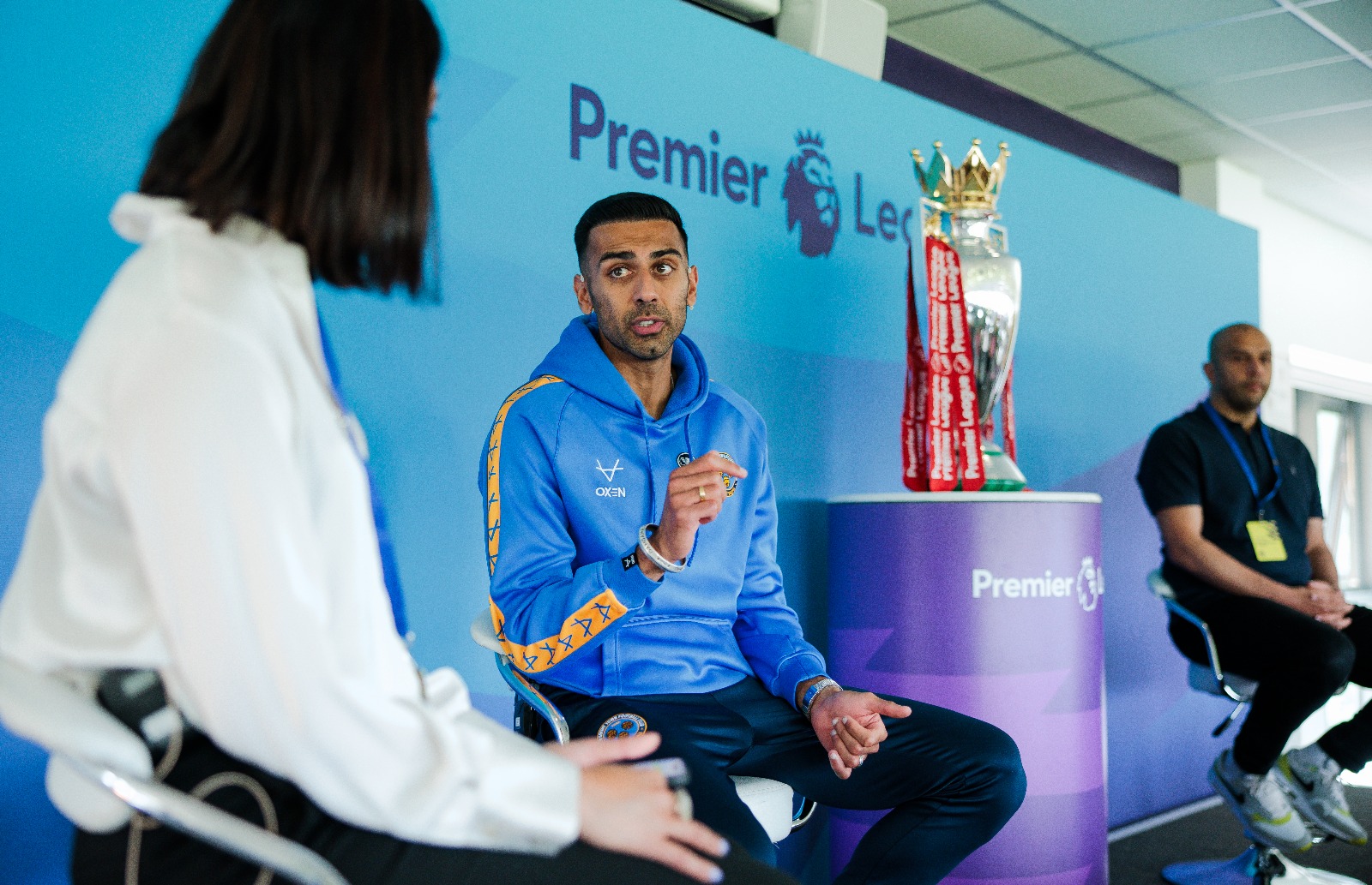 Mal Benning guest of honour at Premier League tournament for British South Asian Players