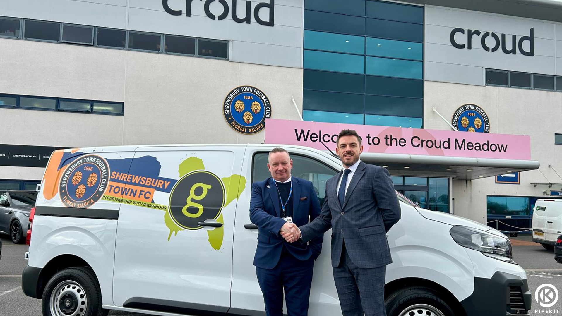Greenhous partnership continues with latest support for Shrewsbury Town