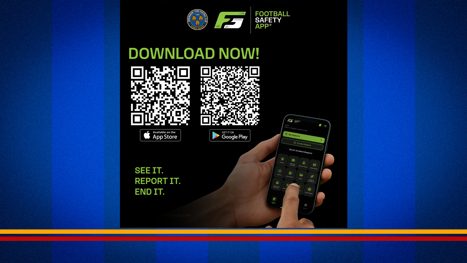 Download our new Football Safety App