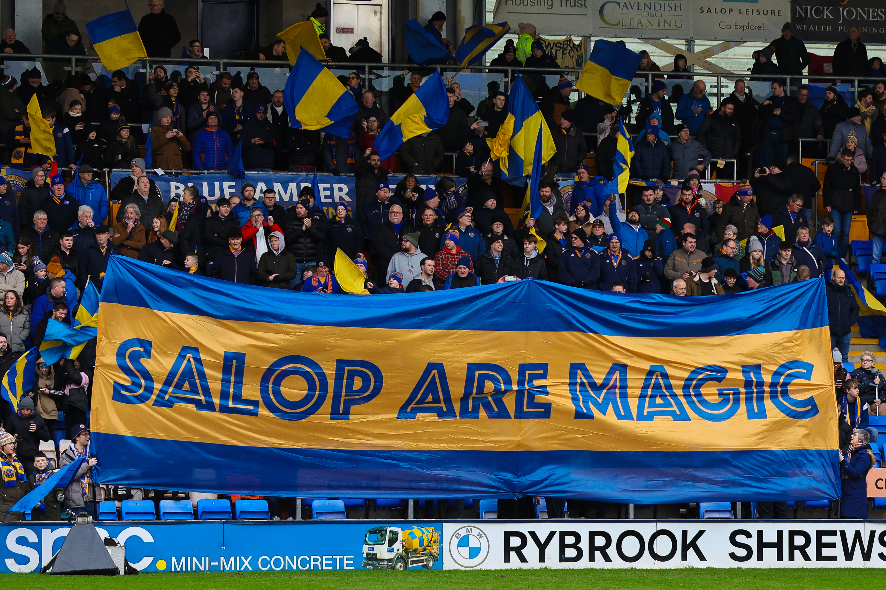 Shrewsbury Town to Create Fan Song With Local Artists – Join Us!