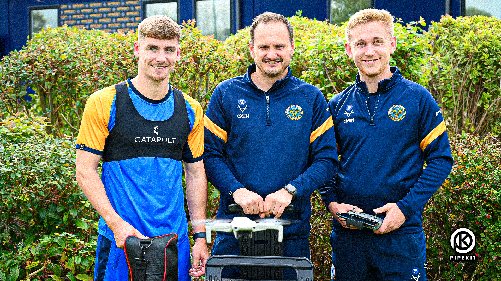Super Blues Boost Shrewsbury Town Analysis Team with New Equipment
