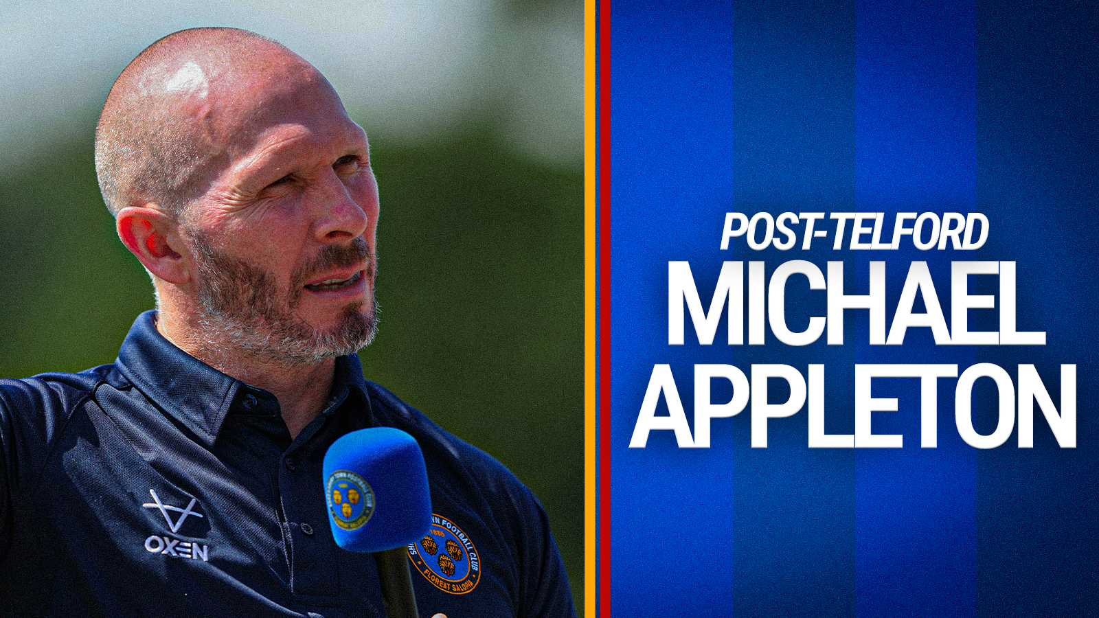 Post-AFC Telford | Michael Appleton