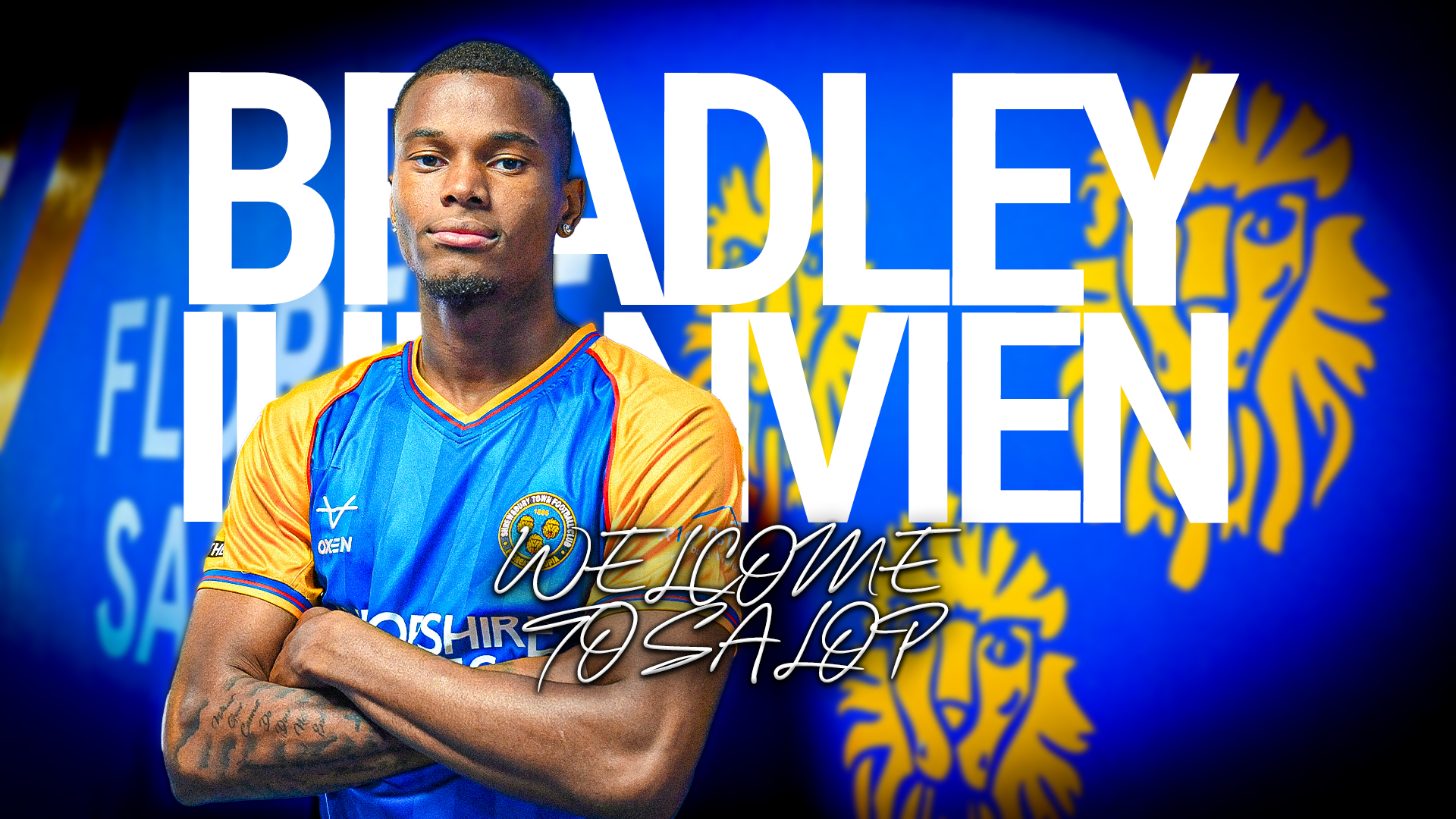 Shrewsbury Town bring in striker Bradley Ihionvien on deadline day!