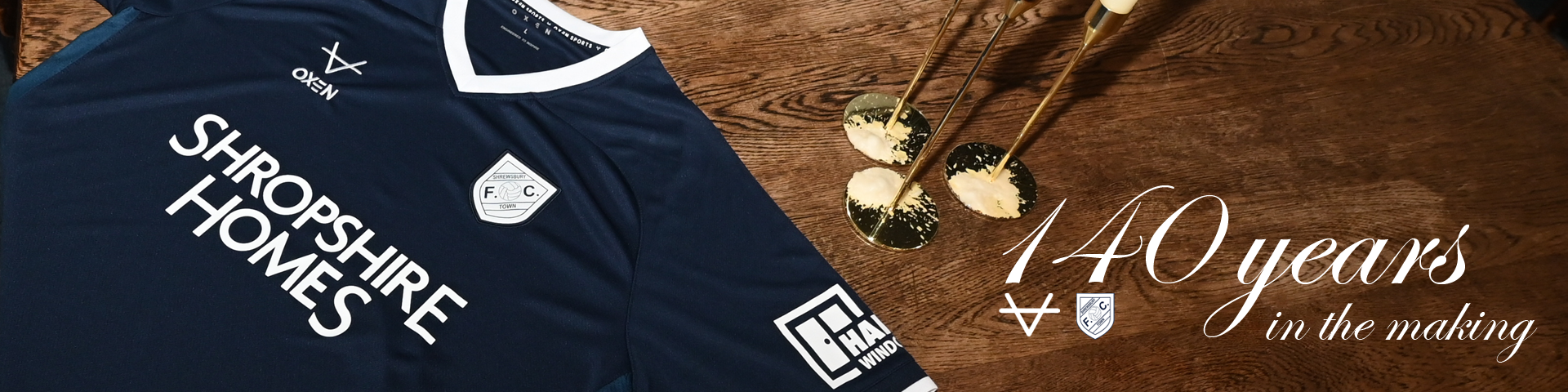 140 years in the making | Shrewsbury Town launch new home kit